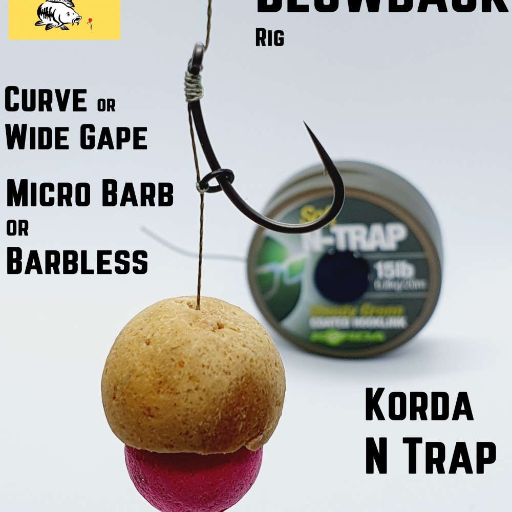Blowback Rig - Professionally Tied Carp Rigs
